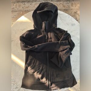 Lululemon Scuba Hoodie *Light Cotton Fleece Black size 12